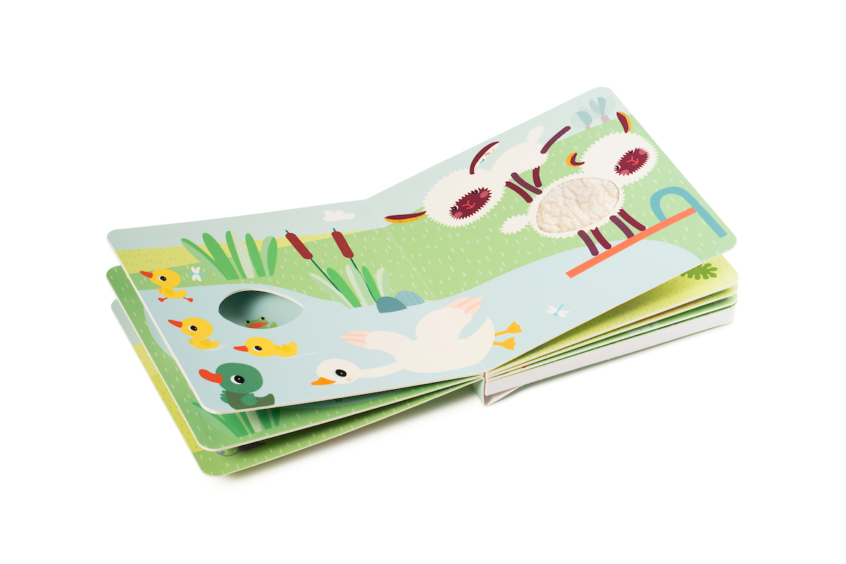 FUNKY FARM Livre tactile et sonore – Image 3