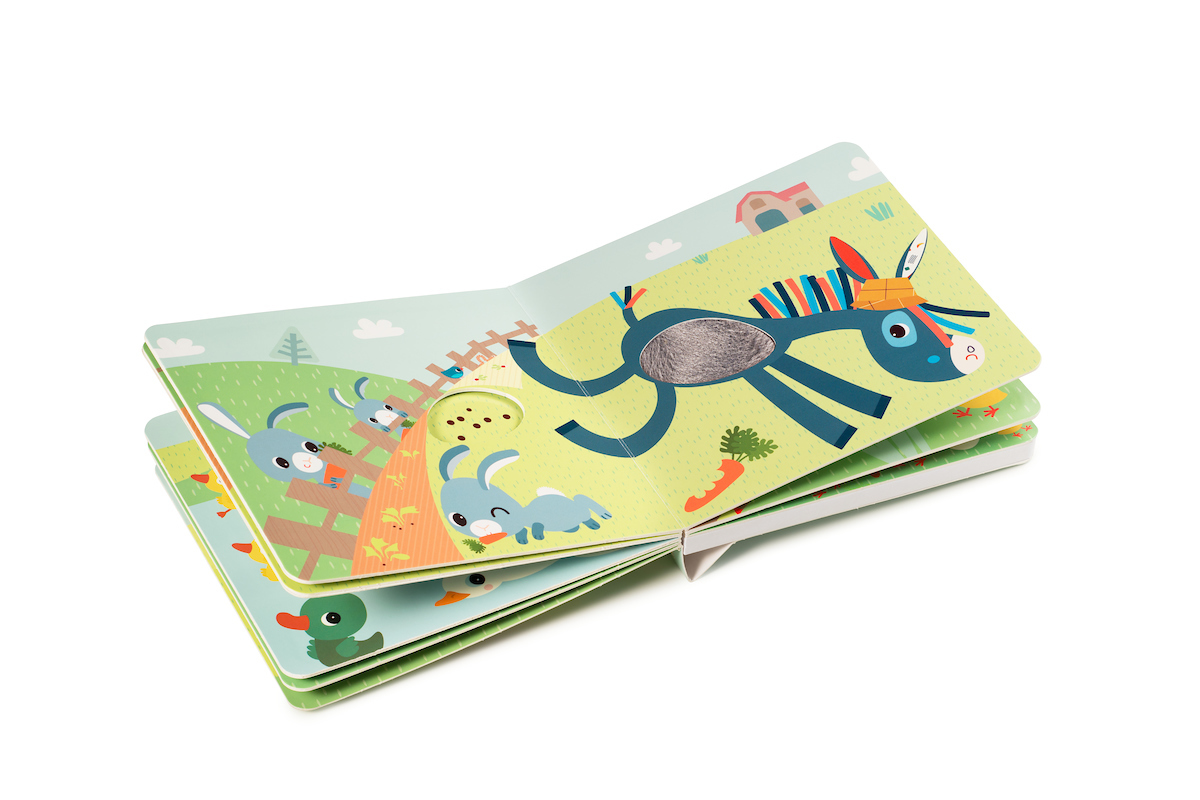 FUNKY FARM Livre tactile et sonore – Image 4