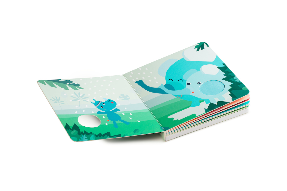 JUNGLE JAM Livre tactile et sonore – Image 2