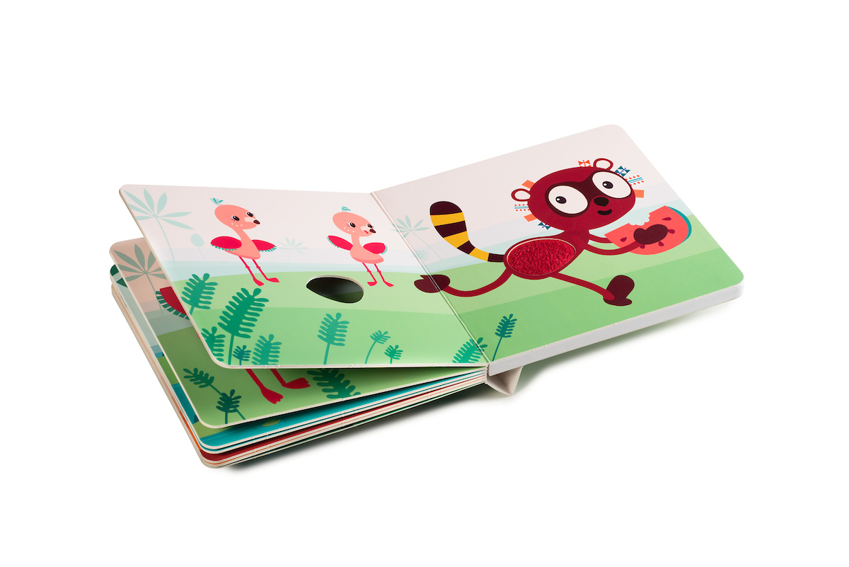 JUNGLE JAM Livre tactile et sonore – Image 5
