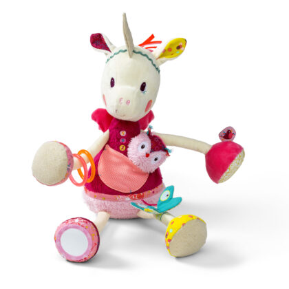 Louise licorne d'activités caline