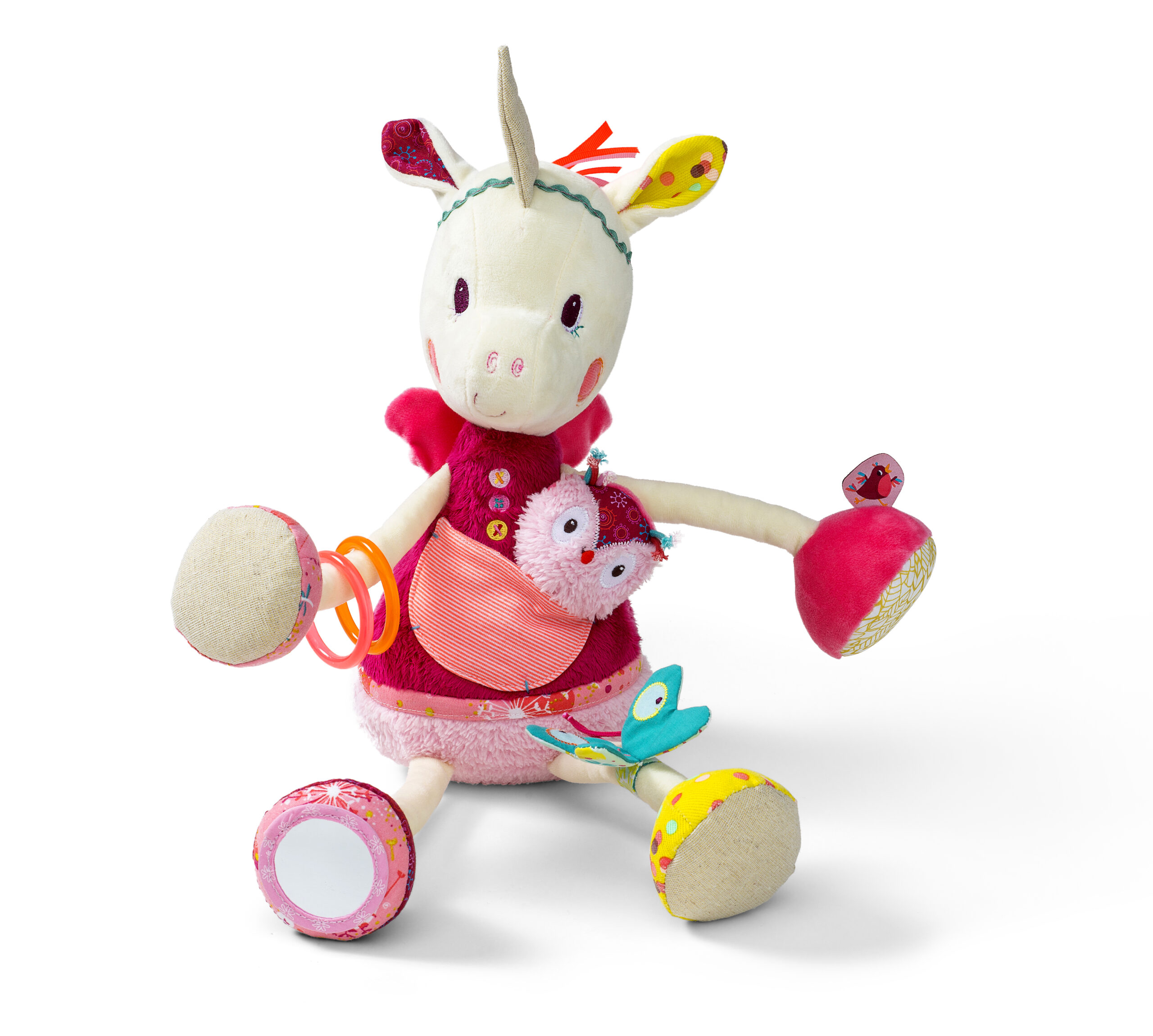 Louise licorne d'activités caline