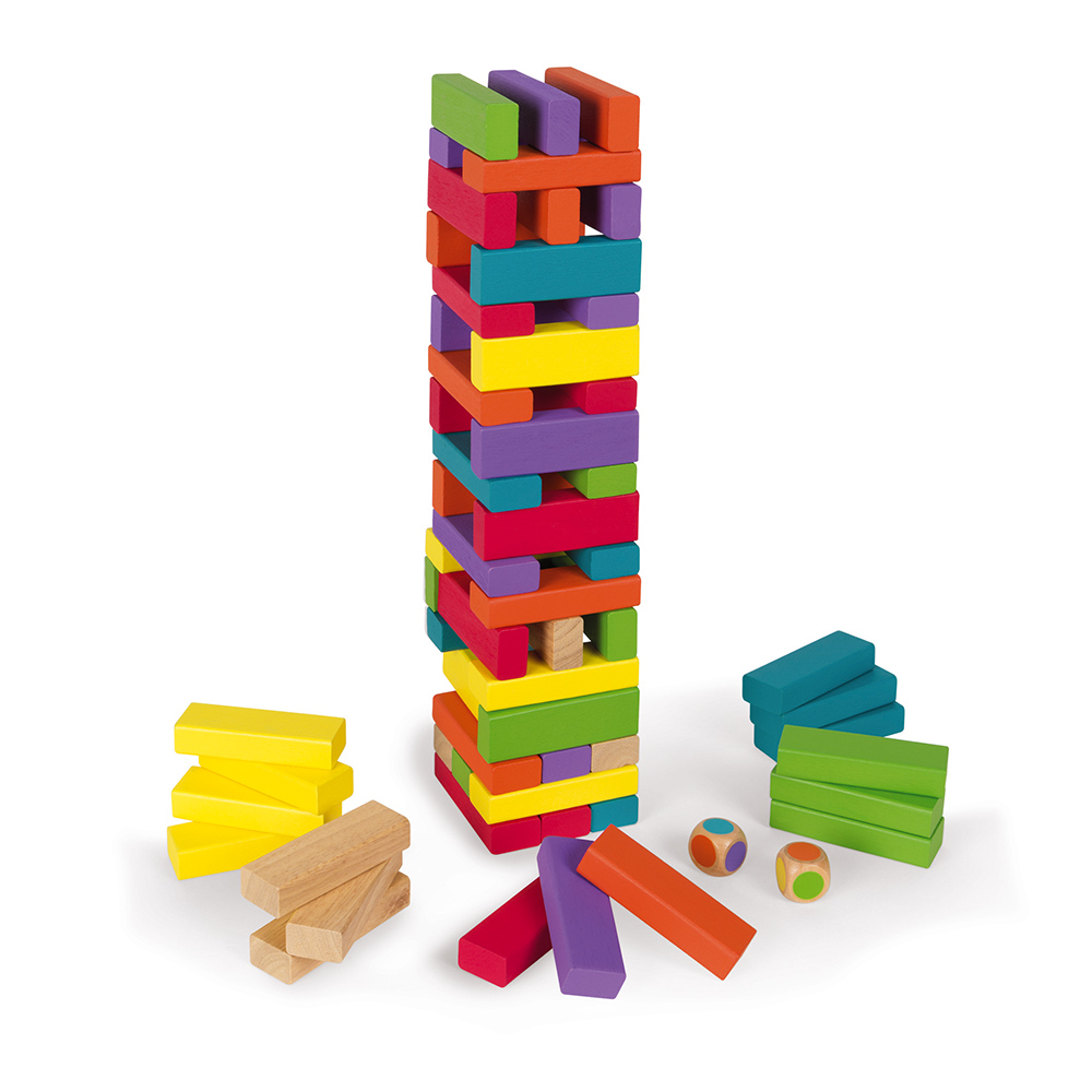 JEU D'EQUILIBRE - EQUILIBLOC COLOR