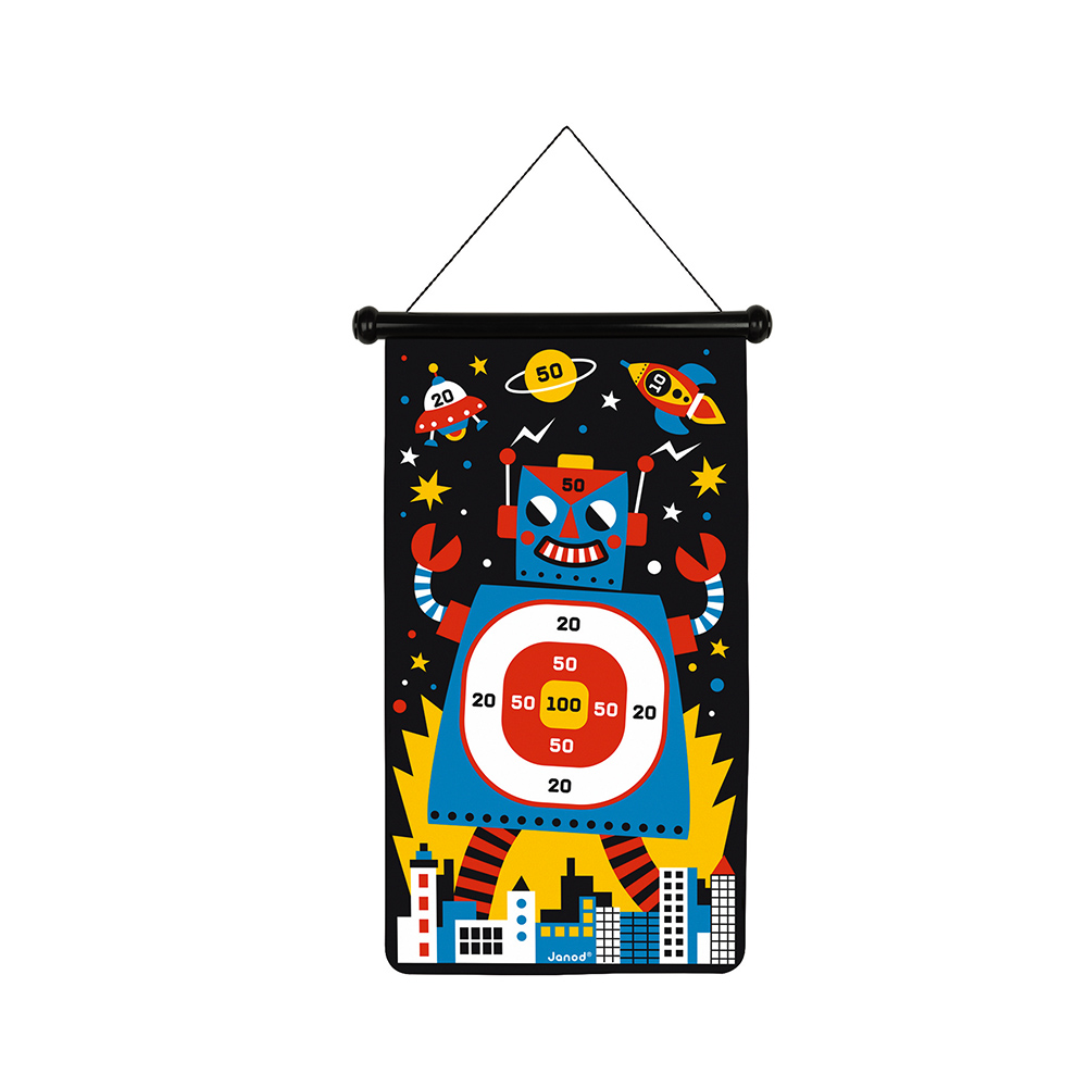 JEU DE FLECHETTES MAGNETIQUES - ROBOTS