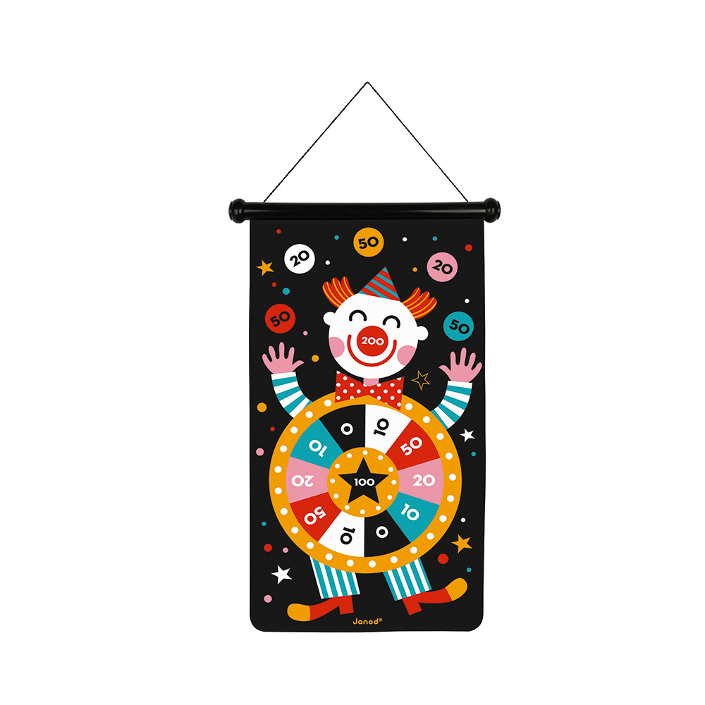 JEU DE FLECHETTES MAGNETIQUES - CIRQUE