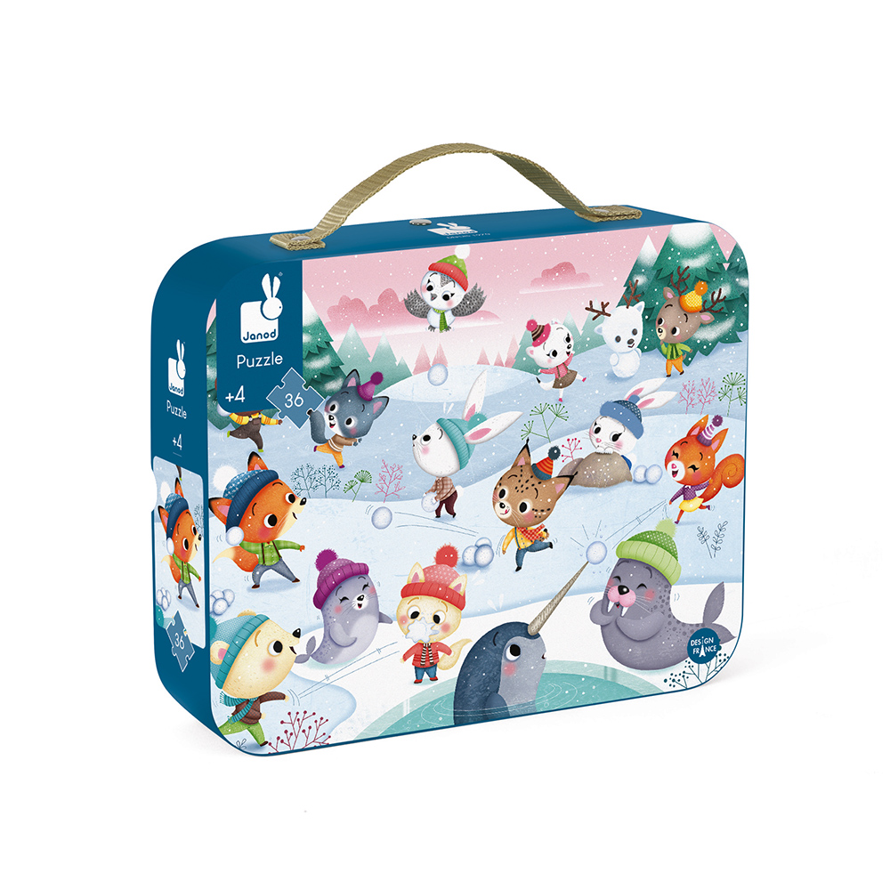 PUZZLE BATAILLE DE BOULE DE NEIGE - 36 PCS – Image 2