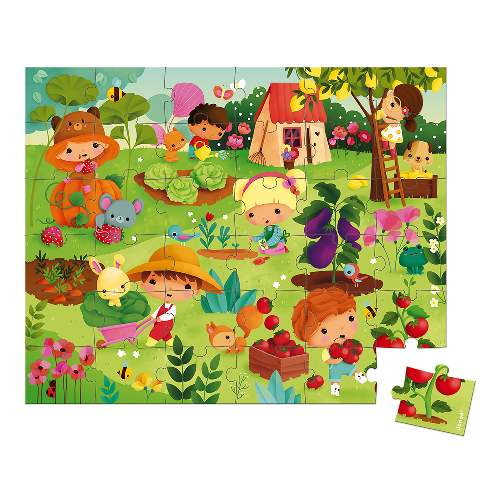 PUZZLE POTAGER - 36 PCS