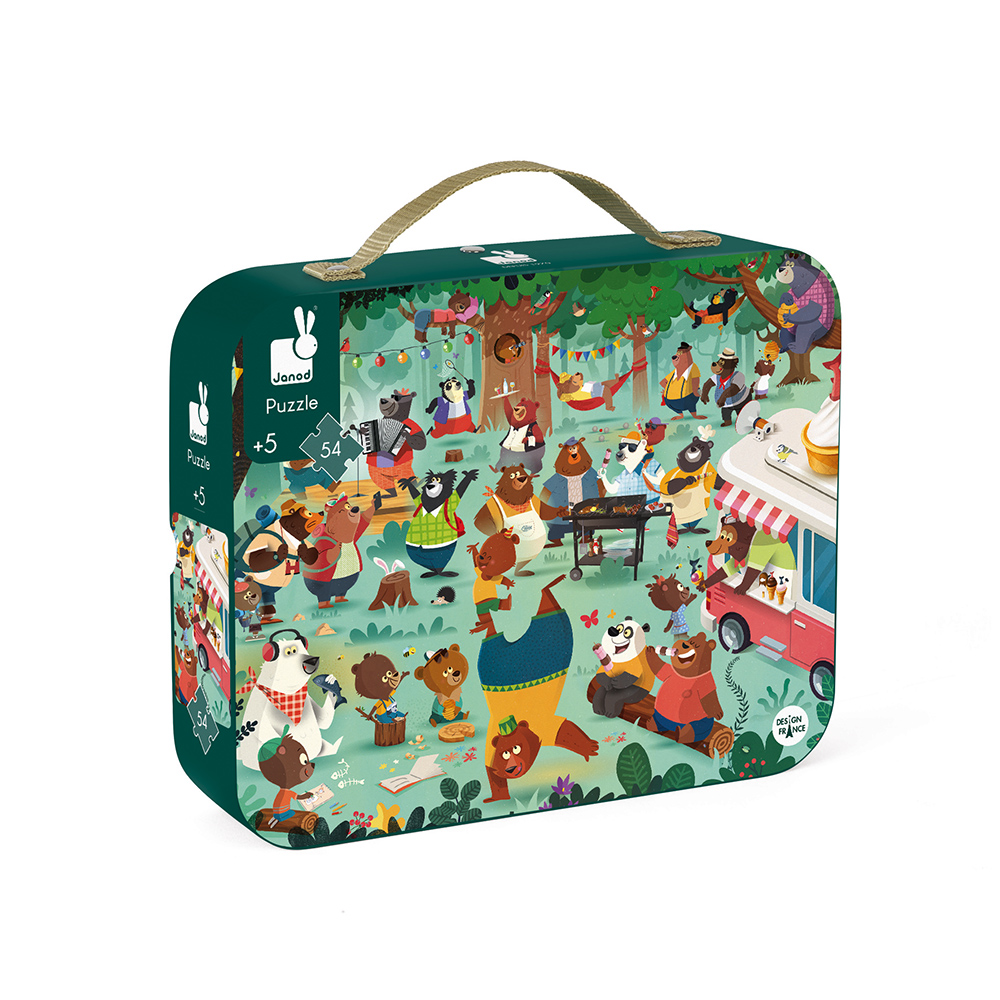 PUZZLE LA COUSINADE DES OURS - 54 PCS – Image 2