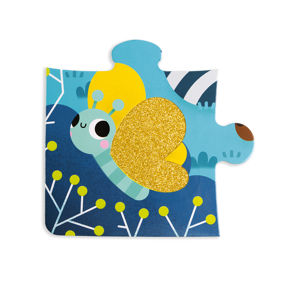 PUZZLE TACTILE 'LES ANIMAUX DE LA FORÊT' - 20 PCS – Image 3
