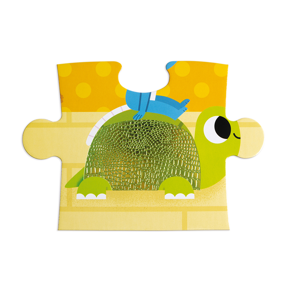 PUZZLE TACTILE 'LES ANIMAUX DOMESTIQUES' - 20 PCS – Image 2