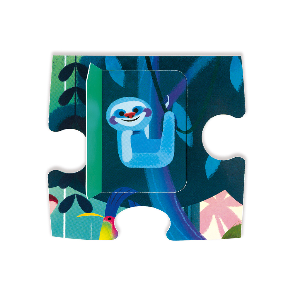 PUZZLE SURPRISE - "FESTIN DANS LA JUNGLE" - 20 PCS – Image 2