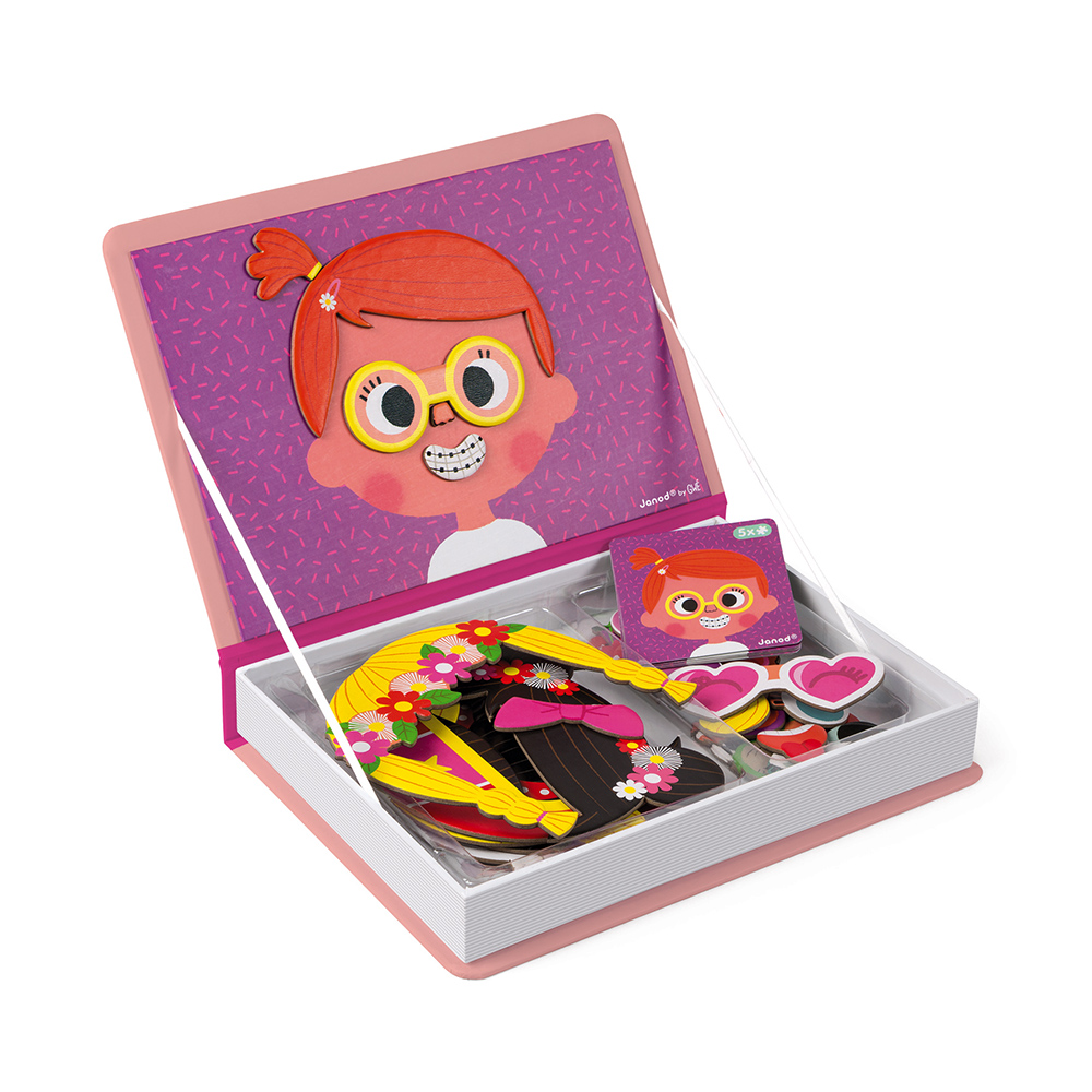 MAGNETI'BOOK CRAZY FACES FILLE – Image 2
