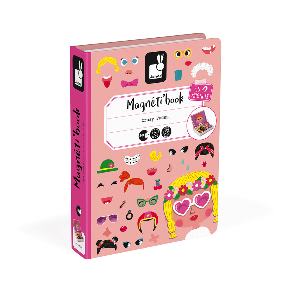 MAGNETI'BOOK CRAZY FACES FILLE – Image 5