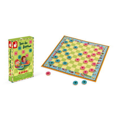 JEU DE DAMES CARROUSEL