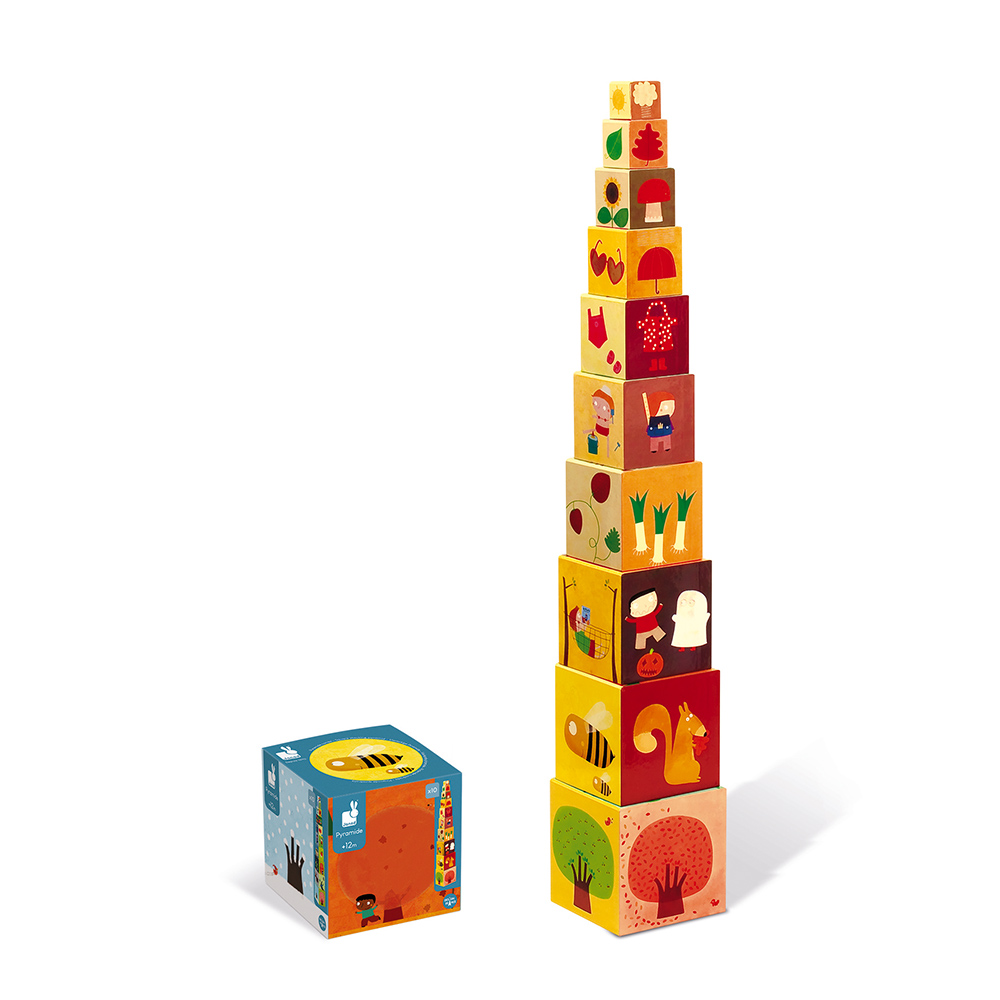 PYRAMIDE CARREE ''LES 4 SAISONS''