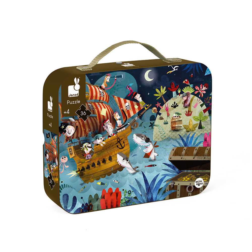 PUZZLE LA CHASSE AUX TRESORS 36 PCS – Image 3