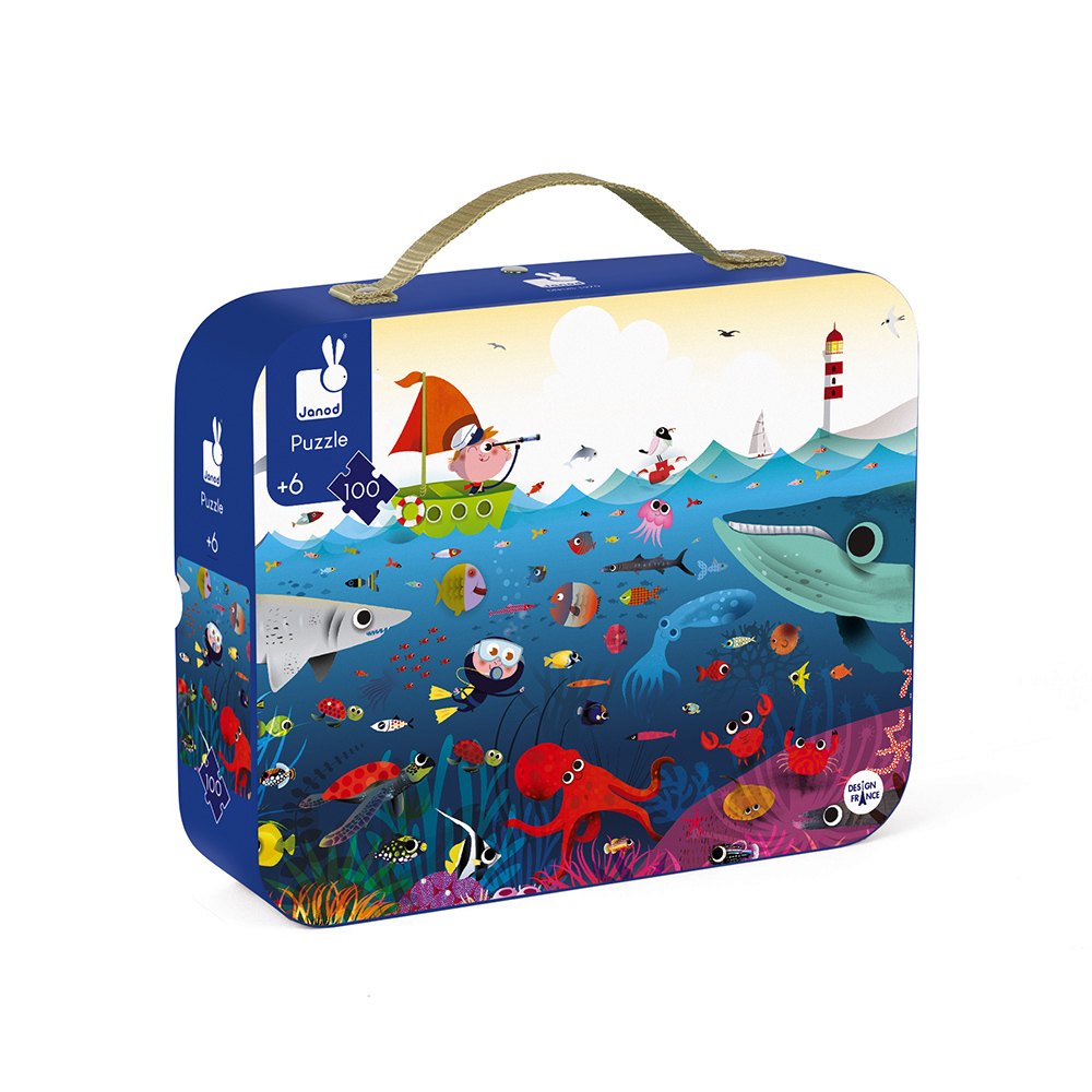 PUZZLE LE MONDE SOUS-MARIN 100 PCS – Image 2