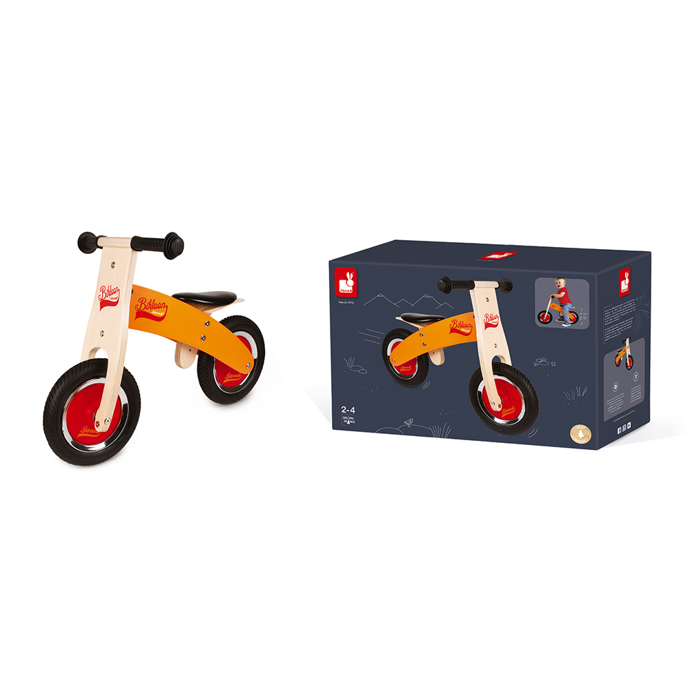MA PREMIERE DRAISIENNE LITTLE BIKLOON ORANGE ET ROUGE – Image 2