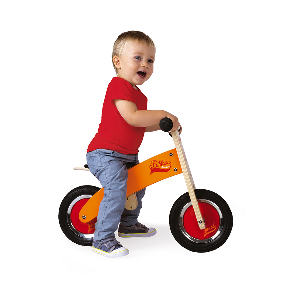 MA PREMIERE DRAISIENNE LITTLE BIKLOON ORANGE ET ROUGE – Image 5