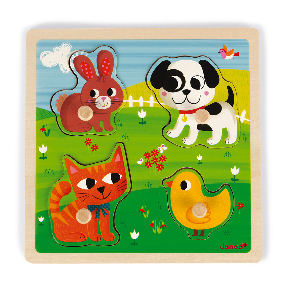 PUZZLE TACTILE MES PREMIERS ANIMAUX – Image 2