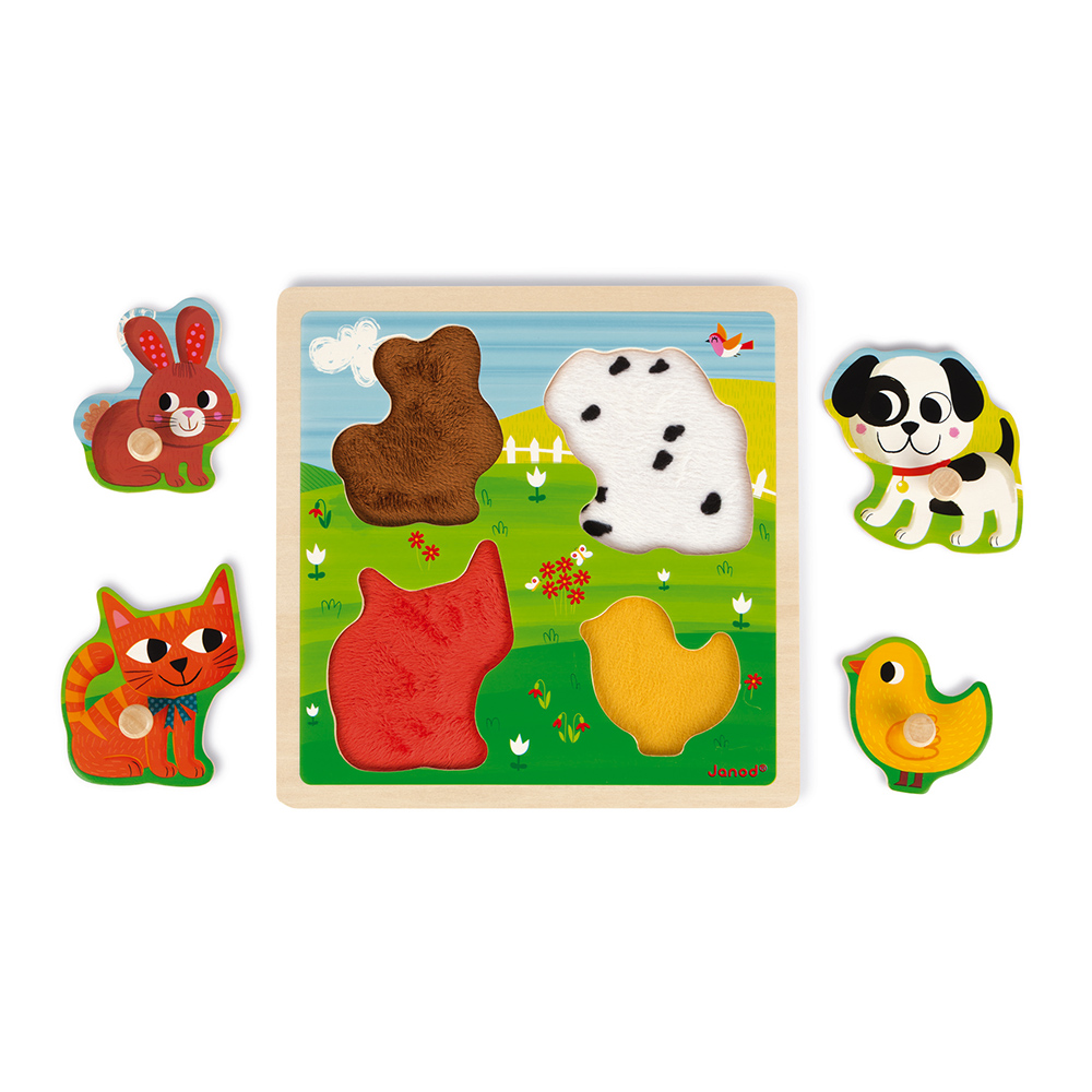 PUZZLE TACTILE MES PREMIERS ANIMAUX – Image 3
