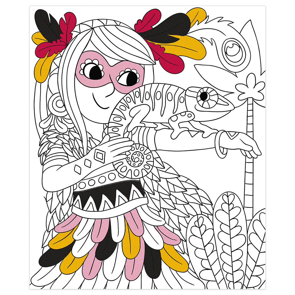 CARTES VELOURS A COLORIER – Image 2