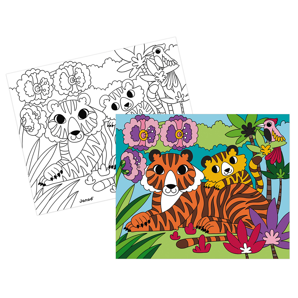 CARTES VELOURS A COLORIER – Image 3