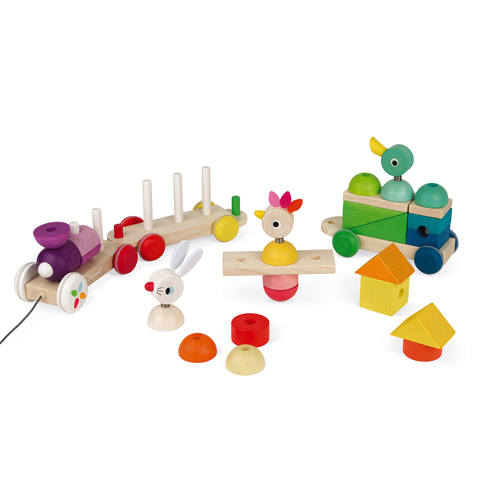 TRAIN GEANT MULTICOLORE ZIGOLOS – Image 2