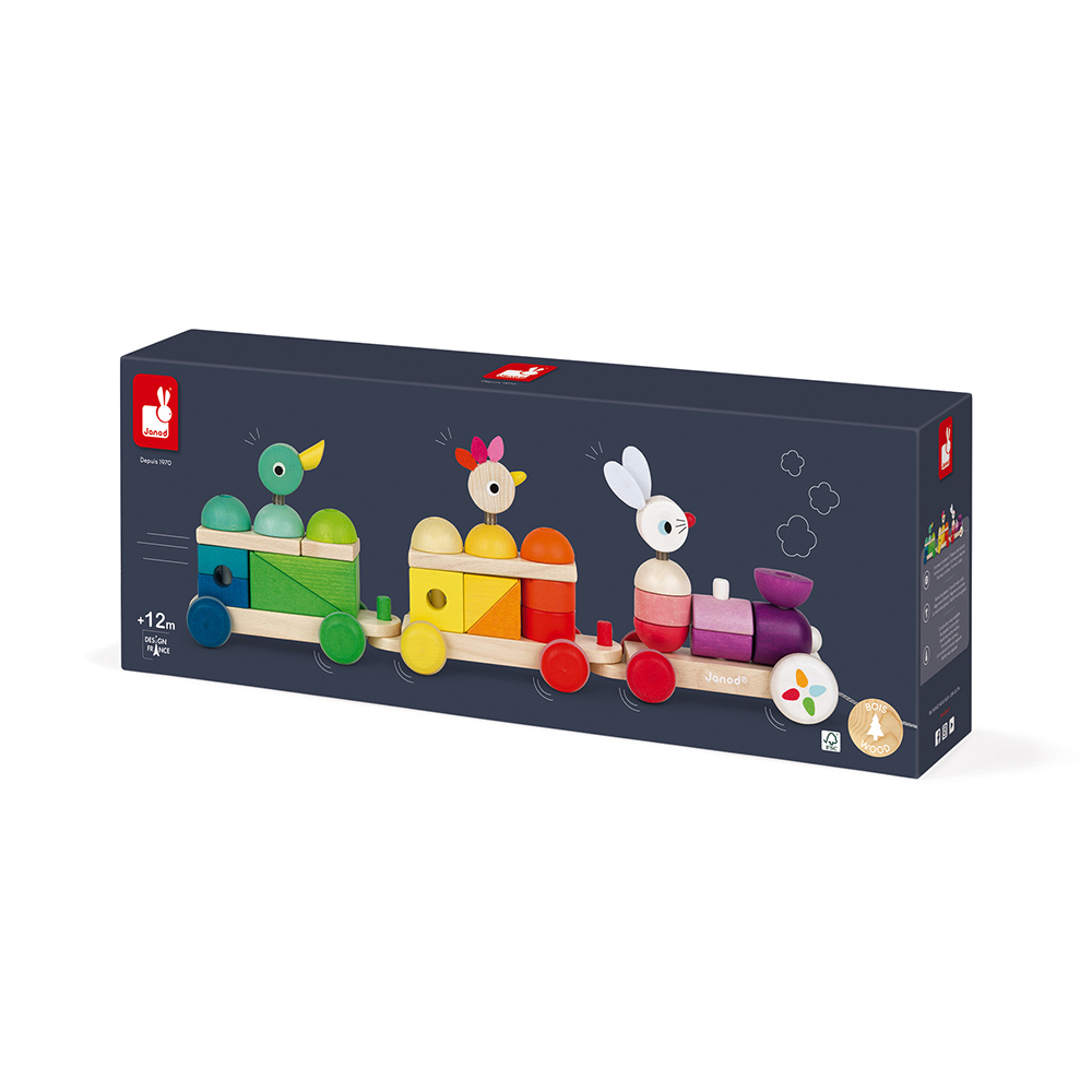 TRAIN GEANT MULTICOLORE ZIGOLOS – Image 6