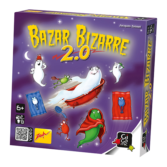 Gigamic Bazar Bizarre 2.0 - Gioco Da Tavolo Di Osservazione E Velocità Per 2-8 Giocatori