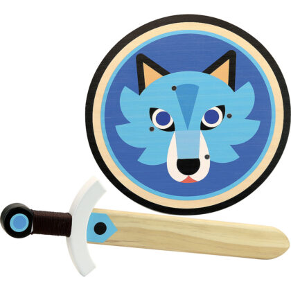Set bouclier et épée Loup