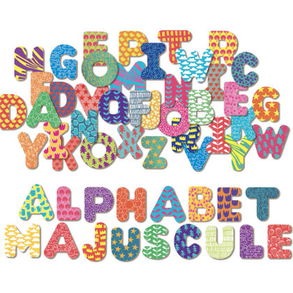 Magnets Alphabet majuscule 56 pcs