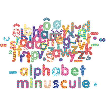 Magnets Alphabet minuscule 81 pcs