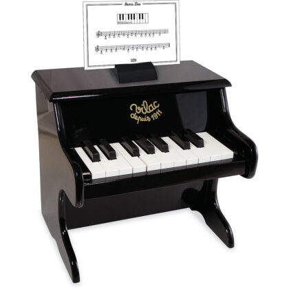 Piano noir 18 touches avec partitions