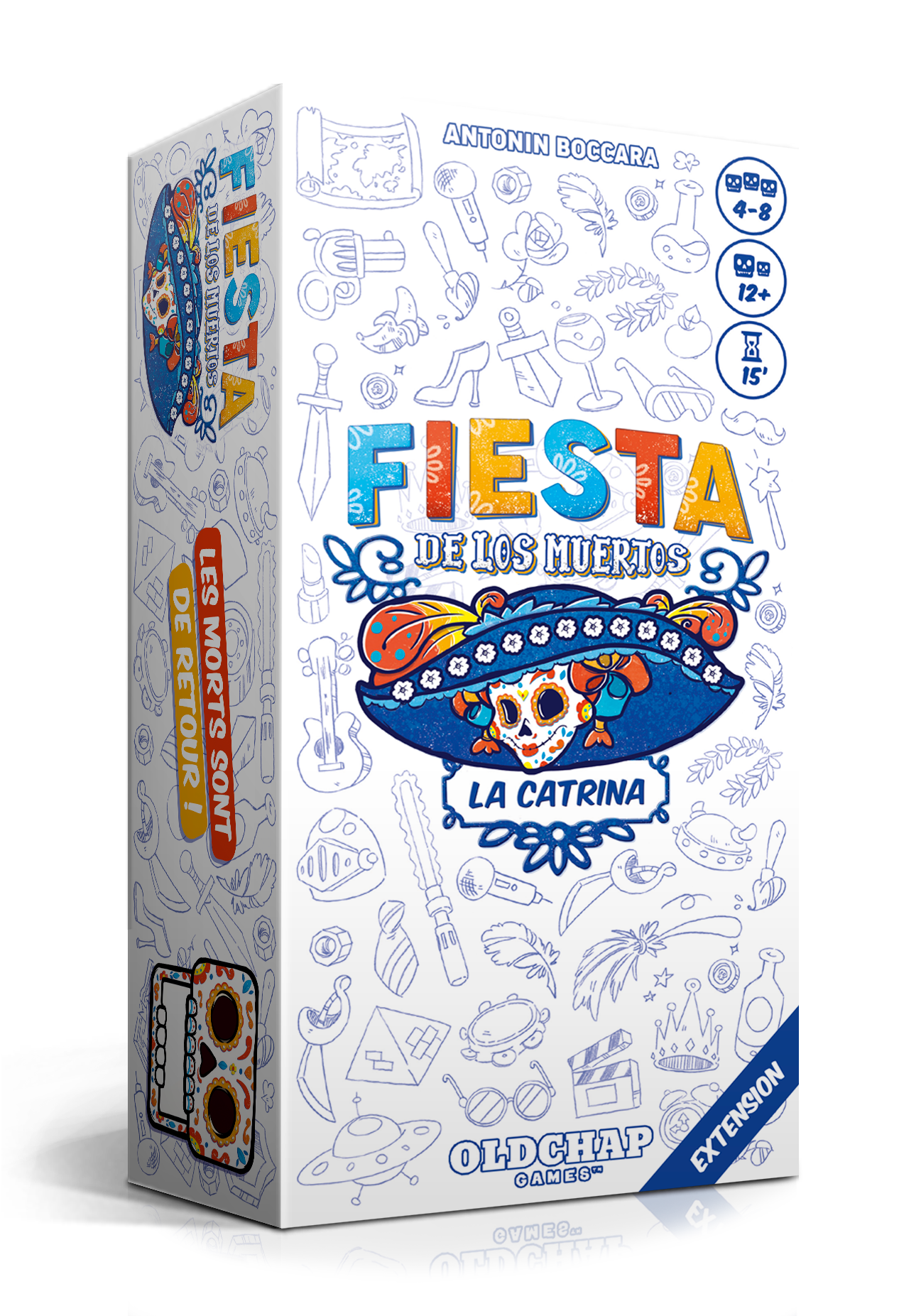 FIESTA DE LOS MUERTOS EXTENSION LA CATRINA