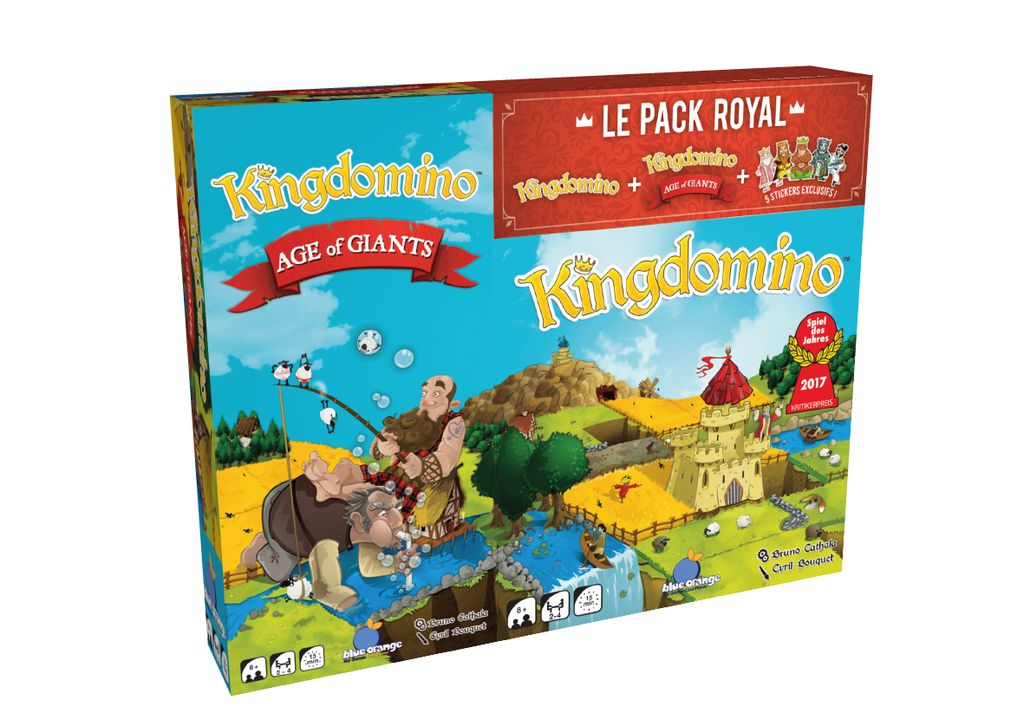 PACK KINGDOMINO (KINGDOMINO + AGE OF GIANTS)