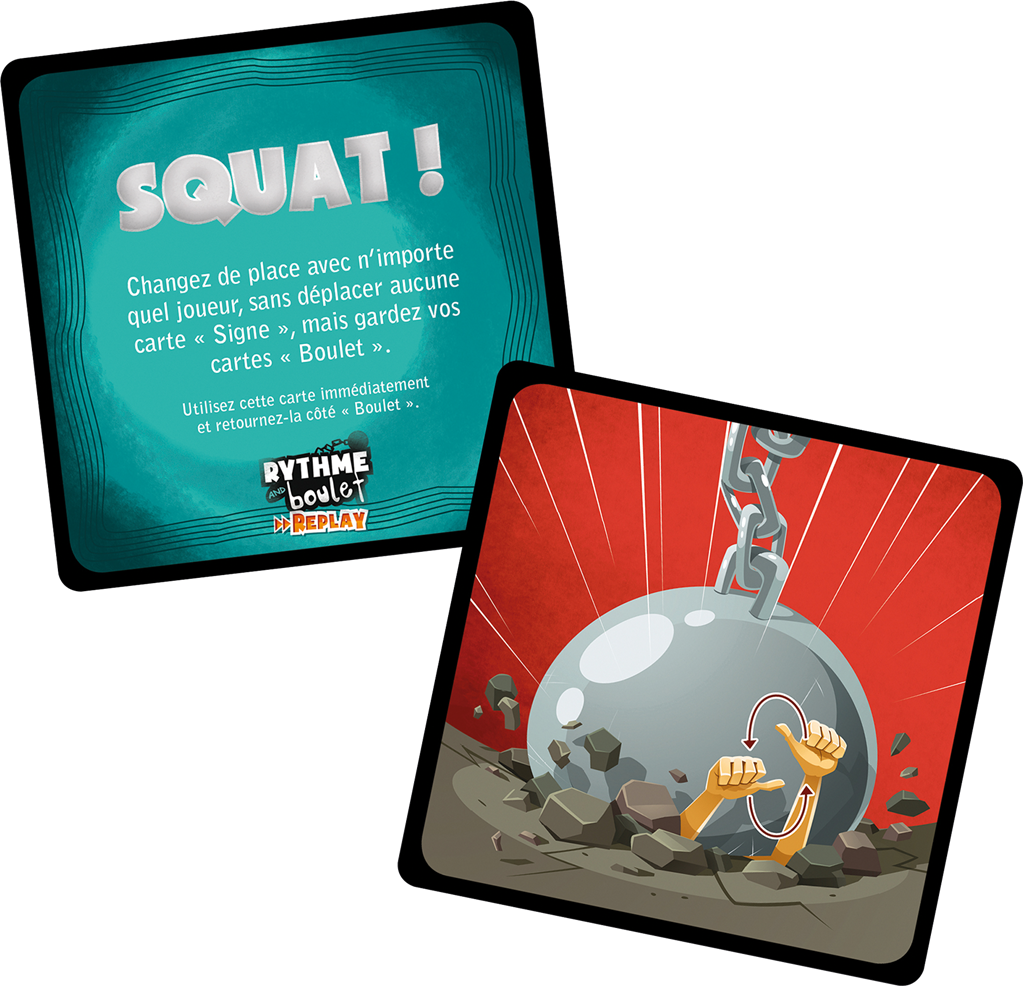 Asmodee – Gioco Di Carte Rythme And Boulet (FR) – Gioco Di Ritmo Per Famiglie, 4-12 Giocatori