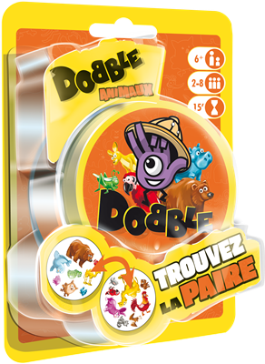 DOBBLE ANIMAUX NOUVELLE BOITE