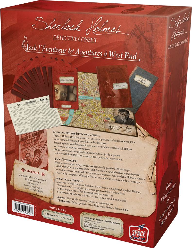 SHERLOCK HOLMES JACK EVENTREUR WEST END – Image 3