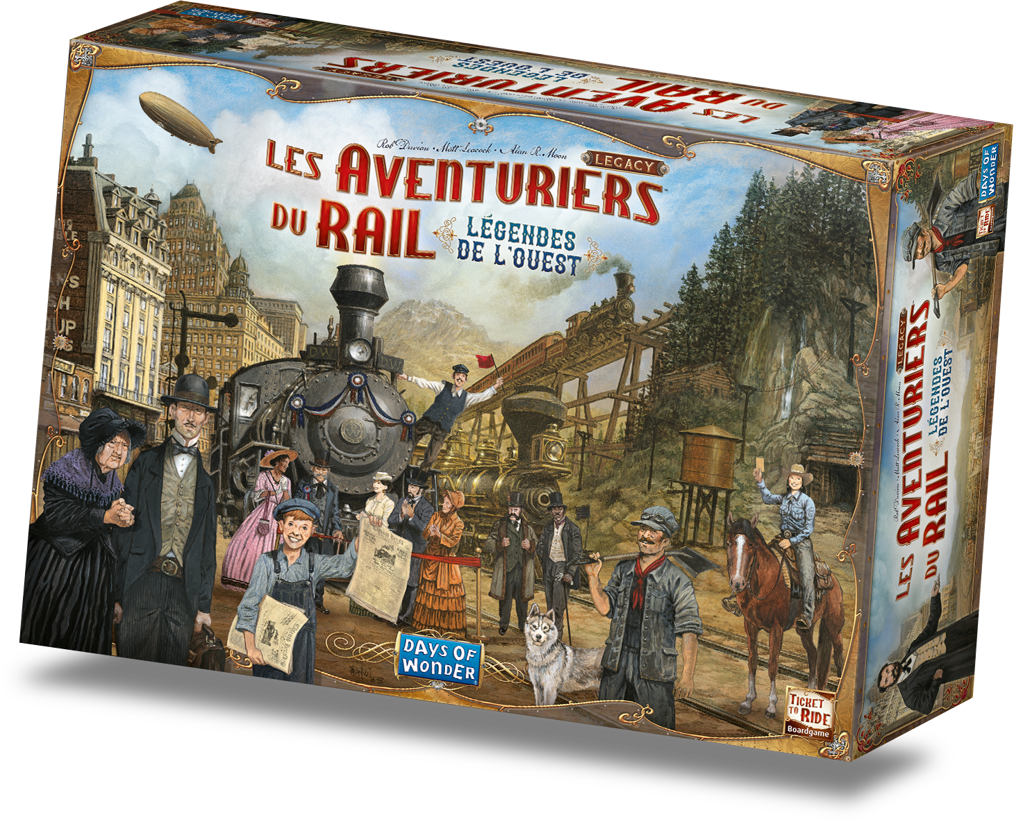 LES AVENTURIERS DU RAIL LEGACY- LEGENDES DE L'OUEST